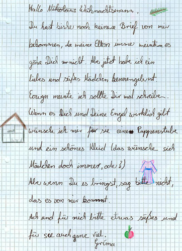Wunschzettel von Gríma
